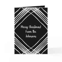 Plantilla de fotografía moderna Navidades blancos 