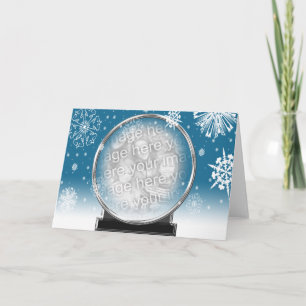 Plantilla de fotografía navideña de navidades de G