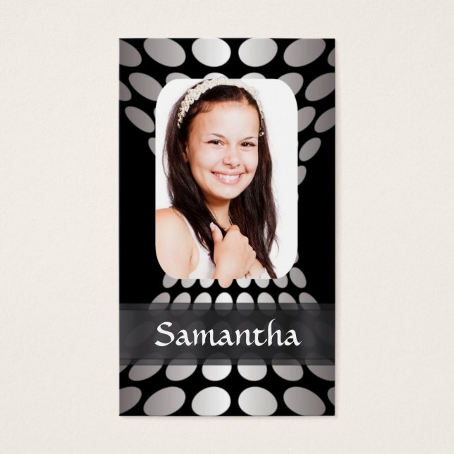 Plantilla de fotografía personalizada moderna (Frente)
