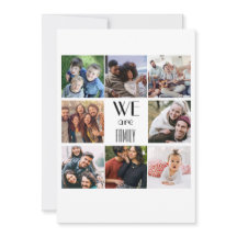 Plantilla de fotografía personalizada "Somos famil
