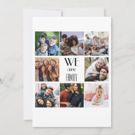 Plantilla de fotografía personalizada "Somos famil