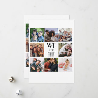 Plantilla de fotografía personalizada "Somos famil