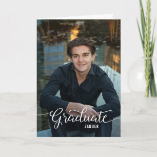 Plantilla de fotógrafo   Tarjeta de graduación
