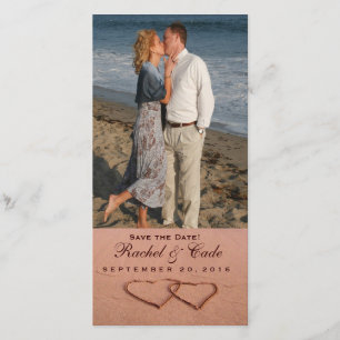 Plantilla de fotos de amor en la playa