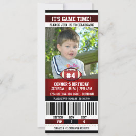 Plantilla de fotos de cumpleaños de fútbol