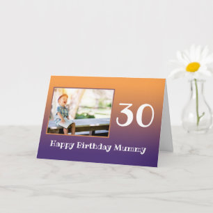 Plantilla de fotos de mamá Feliz cumpleaños de niñ