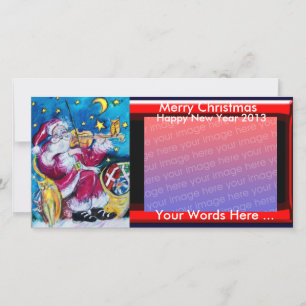 PLANTILLA DE FOTOS DE NAVIDADES SANTA INSPIRADOS