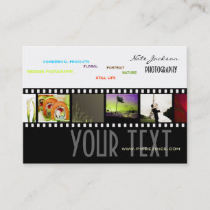 Plantilla de fotos de tarjetas de negocio de carte