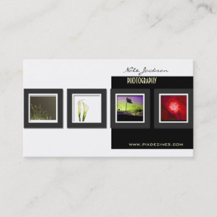 Plantilla de fotos de tarjetas de negocio de carte