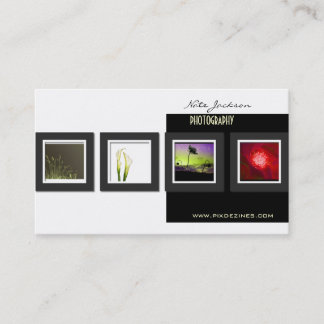 Plantilla de fotos de tarjetas de negocio de carte