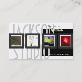 Plantilla de fotos de tarjetas de negocio de carte