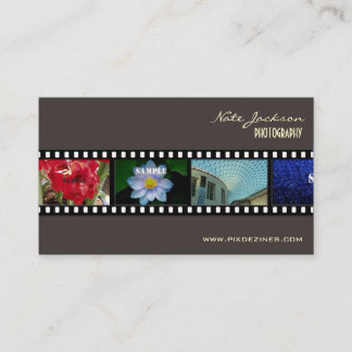Plantilla de fotos de tarjetas de visita de fotógr