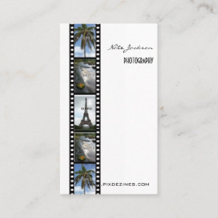 Plantilla de fotos de tarjetas de visita FOTOGRAFI