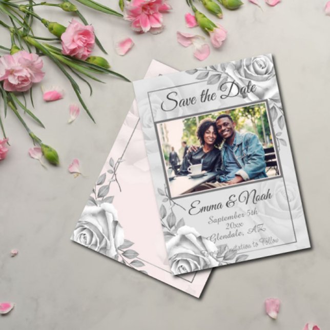 Plantilla de fotos rustica de rosa blanca para gua (Subido por el creador)