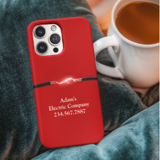 Plantilla de funda de teléfono para negocios de el