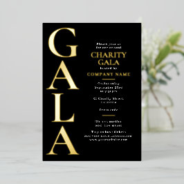 Plantilla de Gala de Caridad Evento de Recaudación