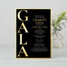 Plantilla de Gala de Caridad Evento de Recaudación