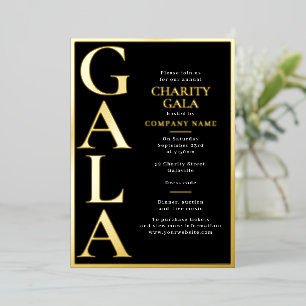 Plantilla de Gala de Caridad Evento de Recaudación