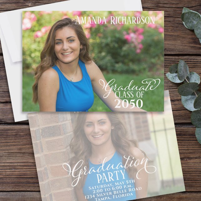 Plantilla de guión de graduación de dos fotografía (Subido por el creador)