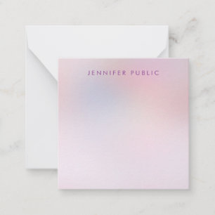 Plantilla de guión Personalizado de colores elegan