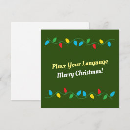 Plantilla de idioma del mundo 