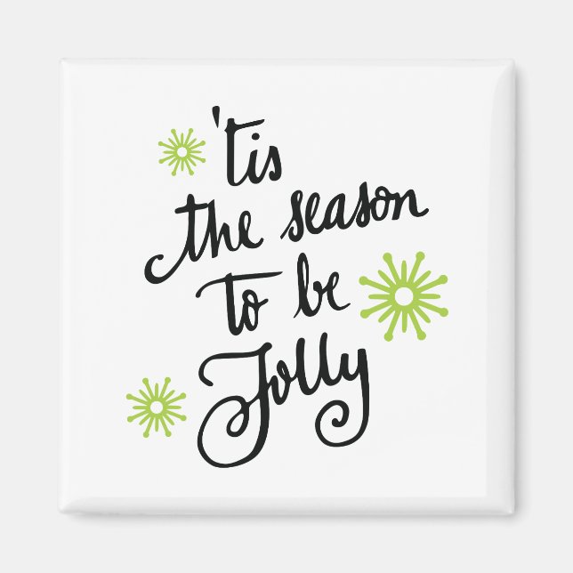 Plantilla de imán cuadrado (Frente)