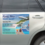 Plantilla de imán de coche del agente de viajes 18<br><div class="desc">Atraer más clientes potenciales y clientes a su negocio de viajes con esta plantilla de imán de coches de agencia de viajes (agencia de viajes). Agregue un logotipo o incluso cambie de color para establecer mejor su marca.</div>