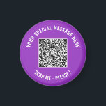 Plantilla de imán de color y texto para el Persona<br><div class="desc">Elija Colores y fuentes - Diseñe sus propios imanes personalizados con su código QR especial Información de análisis de información y regalo de imán de promoción de texto Personalizado o regalo de imán divertido personal - Añadir su código QR - Imagen - Foto o logotipo / y texto - Nombre...</div>