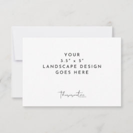 Plantilla de impresión de tarjeta de respuesta de 