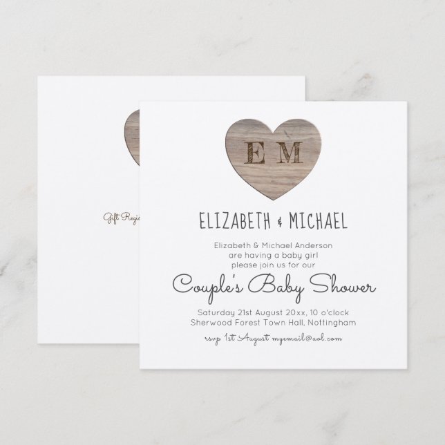 plantilla de invitación 7 (Anverso / Reverso)