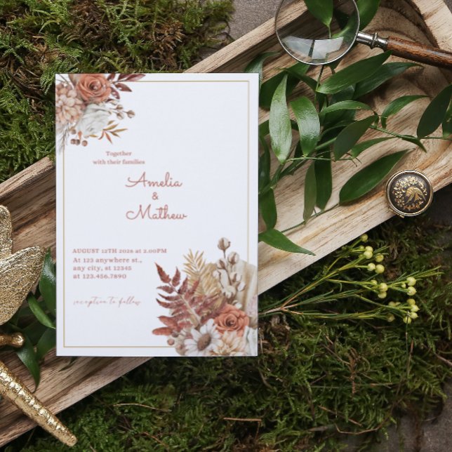 Plantilla de invitación a bodas (Subido por el creador)
