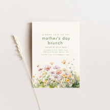 Plantilla de invitación a Brunch del Día de la Mad