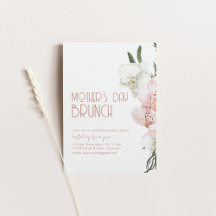 Plantilla de invitación a Brunch del Día de la Mad