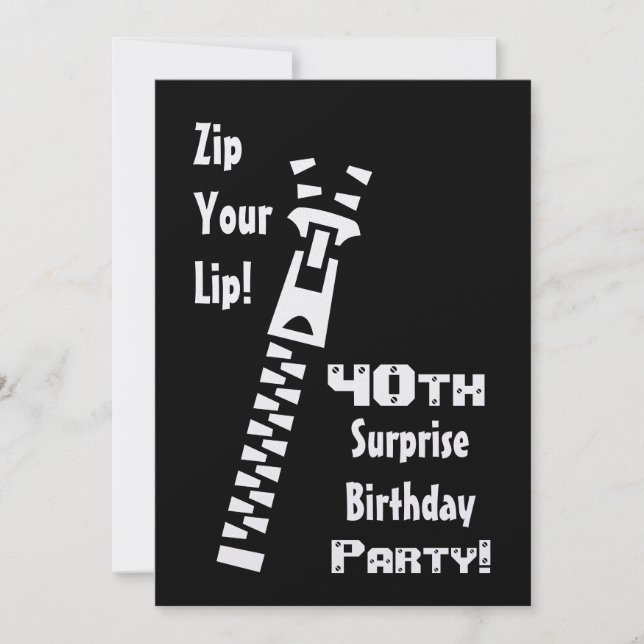 Plantilla de invitación a fiesta de cumpleaños núm (Anverso)