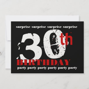 Plantilla de invitación a fiesta de cumpleaños núm