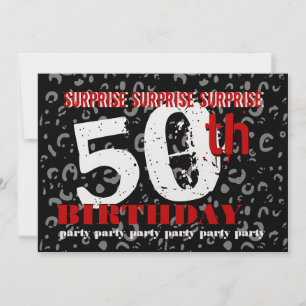 Plantilla de invitación a fiesta de cumpleaños núm