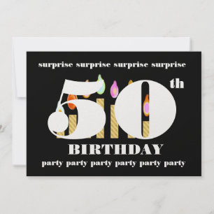 Plantilla de invitación a fiesta de cumpleaños núm