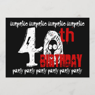 Plantilla de invitación a fiesta de cumpleaños núm