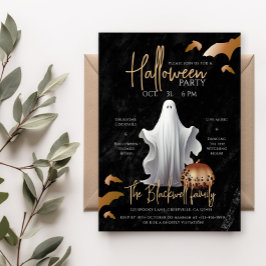 Plantilla de Invitación a Fiesta de Halloween para