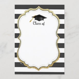 Plantilla de invitación a graduación