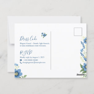 Plantilla de invitación a la boda Minimalista eleg