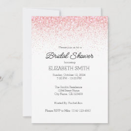 Plantilla de invitación a la ducha de novia con br