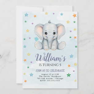 Plantilla de invitación a la fiesta de cumpleaños