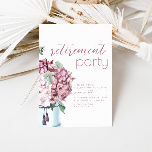 Plantilla de invitación a la fiesta de jubilación