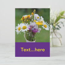 Plantilla de invitación a tarjeta de boda