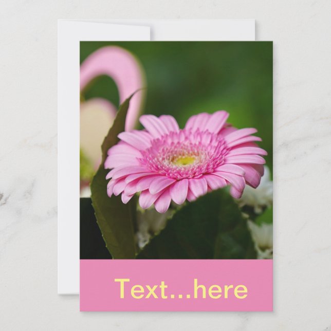 Plantilla de invitación a tarjeta de boda (Anverso)