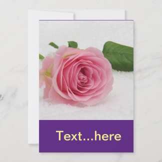 Plantilla de invitación a tarjeta de boda