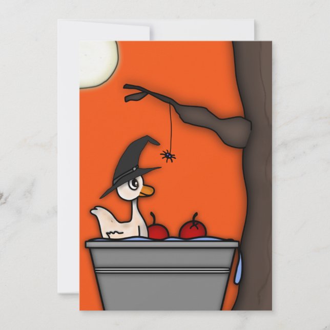 Plantilla de invitación al festival otoño (Anverso)