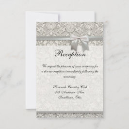 Plantilla de invitación al personalizable de recep