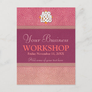 Plantilla de invitación al seminario de negocios